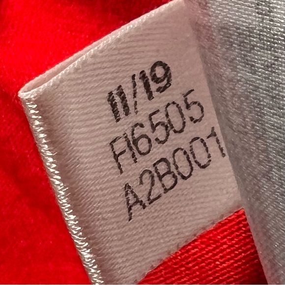 Adidas Men’s Adicross Golf Polo Shirt Red/Black Crossed Clubs Size Large FI6505 - Picture 8 of 8